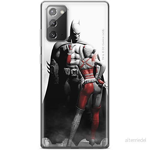ERT GROUP mobiltelefonfodral för Samsung GALAXY NOTE 20 originalt och officiellt licensierat DC mönster Batman 012 optimalt anpassad till formen på mobiltelefonen, fodral tillverkad av TPU plast 5903040459539
