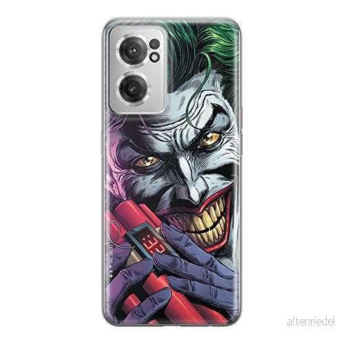 ERT GROUP mobiltelefonfodral för Oneplus NORD CE 2 originalt och officiellt licensierat DC mönster Joker 013 optimalt anpassad till formen på mobiltelefonen, fodral tillverkad av TPU plast 5905511299293