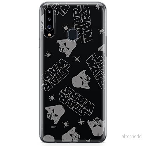 ERT GROUP mobiltelefonfodral för Samsung A20S originalt och officiellt licensierat Star Wars mönster Darth Vader 009 optimalt anpassad till formen på mobiltelefonen, fodral tillverkad av TPU plast 5904805440304