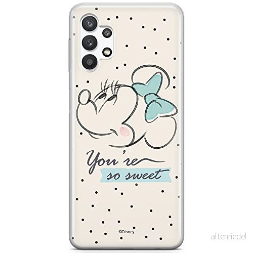 ERT GROUP mobiltelefonfodral för Samsung A32 5G originalt och officiellt licensierat Disney mönster Minnie 042 optimalt anpassad till formen på mobiltelefonen, fodral tillverkad av TPU plast 5903040056066