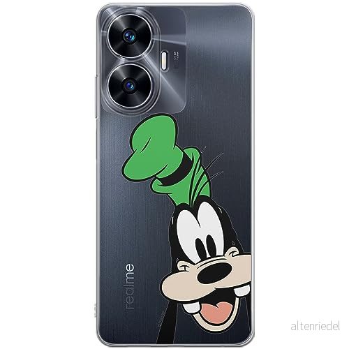 ERT GROUP mobiltelefonfodral för Realme C55 originalt och officiellt licensierat Disney mönster Goofy 001 optimalt anpassad till formen på mobiltelefonen, gedeeltelijk transparant 5905511859381