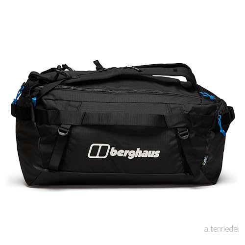 Berghaus Unisex Xodus Holdall 60 väska, ONESZ, Svart/Svart 5054773806593