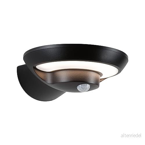 Paulmann LED utomhusvägglampa Bordola, sensor, antracit 4000870948552