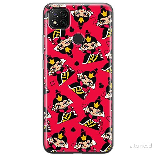 ERT GROUP mobiltelefonfodral för Xiaomi REDMI 9C originalt och officiellt licensierat Disney mönster Queen of Hearts 002 optimalt anpassad till formen på mobiltelefonen, fodral tillverkad av TPU plast 5905131429438
