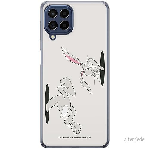 ERT GROUP mobiltelefonfodral för Samsung M33 5G originalt och officiellt licensierat Looney Tunes mönster Bugs 016 optimalt anpassad till formen på mobiltelefonen, fodral tillverkad av TPU plast 5905795079963
