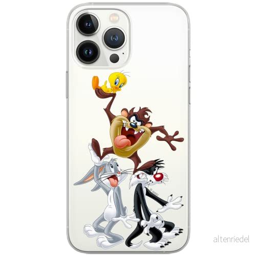 ERT GROUP mobiltelefonfodral för Samsung A01 originalt och officiellt licensierat Looney Tunes mönster 001 optimalt anpassad till formen på mobiltelefonen, gedeeltelijk transparant 5904805433559