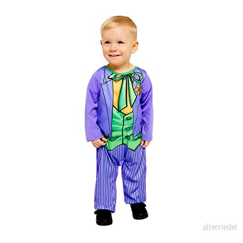 Amscan 9907669 Joker babydräkt (12 18 månader) 1 st 194099015219 Amscan 9907669 Joker babydräkt (12 18 månader) 1 st 194099015219