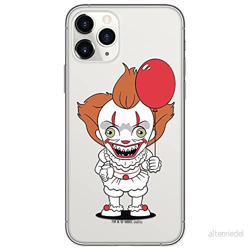 ERT GROUP mobiltelefonfodral för Iphone 11 PRO MAX originalt och officiellt licensierat Horror mönster It 006 optimalt anpassad till formen på mobiltelefonen, gedeeltelijk transparant 5905131957016