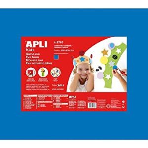 APLI Kids 12763 Blå EVA 600 x 400 mm 5 ark 8410782127635 APLI Kids 12763 Blå EVA 600 x 400 mm 5 ark 8410782127635
