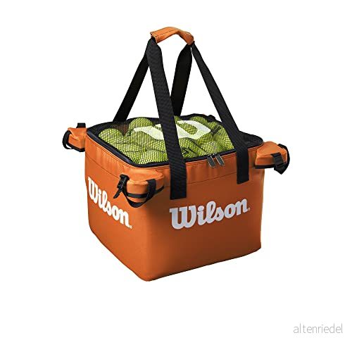 Wilson Tennisboll undervisning korgväska (150 bollkapacitet) orange 887768332679