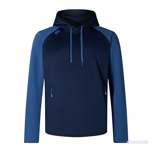 Canterbury herr Elite träning huvtröja, marinblå, 3XL, Marinblått Xsp, 3XL 5054773908273