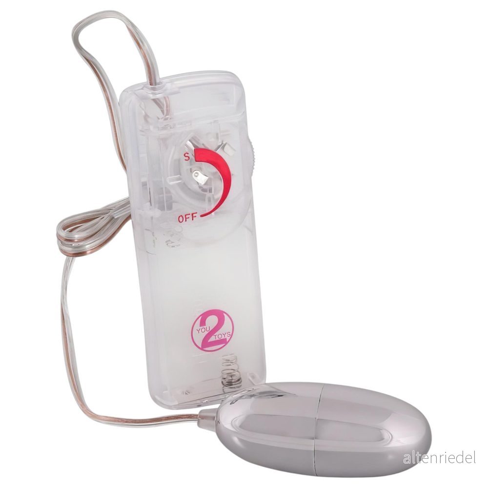 You2Toys Vibro Bullet Star Transparent/Silver 4024144561377