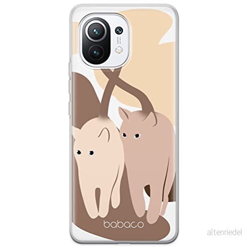 ERT GROUP mobiltelefonfodral för Xiaomi 11 originalt och officiellt licensierat Babaco mönster Cats 002 optimalt anpassad till formen på mobiltelefonen, fodral tillverkad av TPU plast 5905131085832