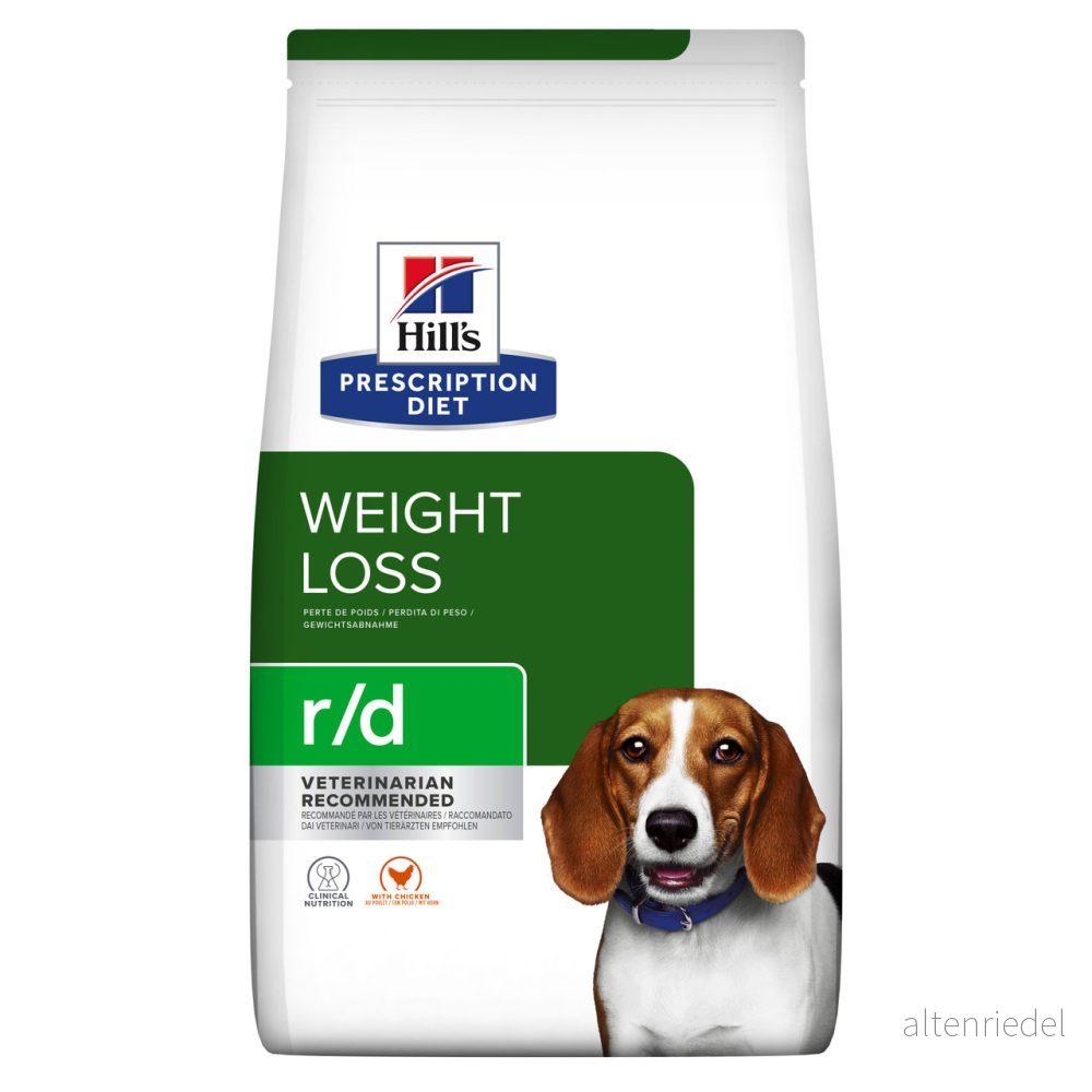Prescription Diet r/d Weight Reduction Torrfoder till Hund med Kyckling 4 kg 52742665405