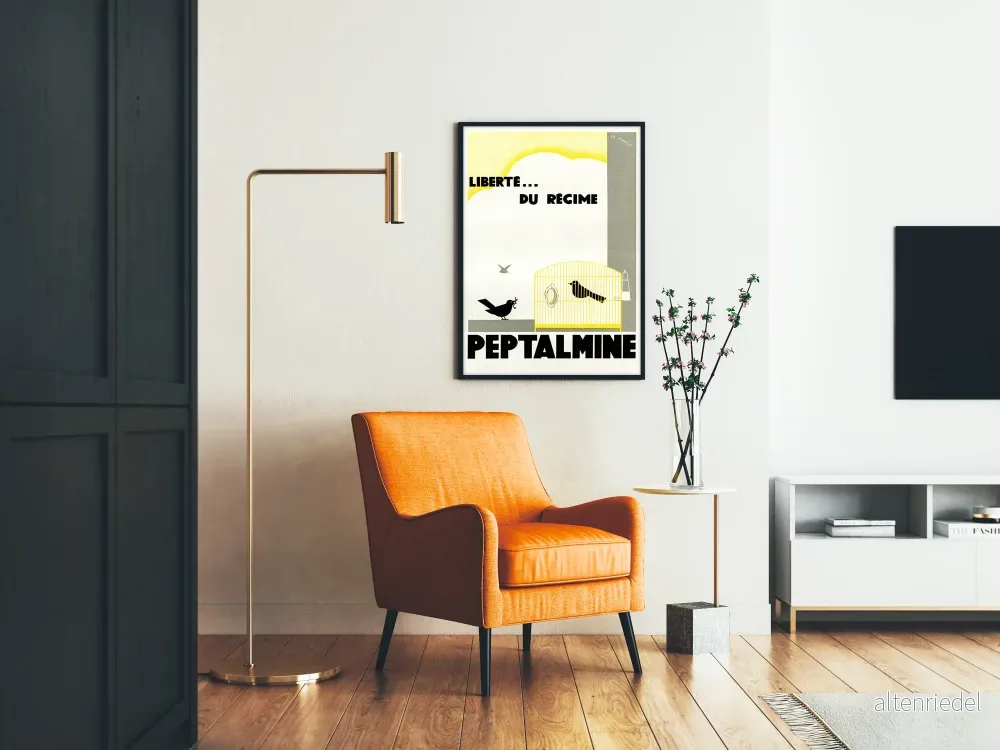 Vintageposter Peptalmine frihet för dieten väggdekoration - Bild 2