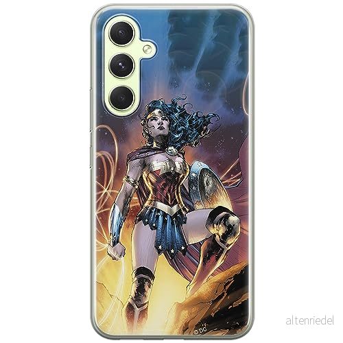 ERT GROUP mobiltelefonfodral för Samsung A54 5G originalt och officiellt licensierat DC mönster Wonder Woman 001 optimalt anpassad till formen på mobiltelefonen, fodral tillverkad av TPU plast 5905511815622