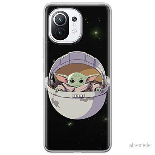 ERT GROUP mobiltelefonfodral för Xiaomi 11 originalt och officiellt licensierat Star Wars mönster Baby Yoda 026 optimalt anpassad till formen på mobiltelefonen, fodral tillverkad av TPU plast 5904805086915