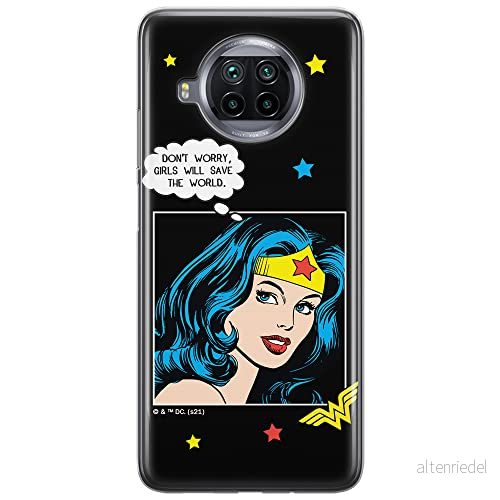 ERT GROUP mobiltelefonfodral för Xiaomi MI 10T LITE/REDMI NOTE 9 PRO 5G originalt och officiellt licensierat DC mönster Wonder Woman 028, fodral tillverkad av TPU plast 5903932945980