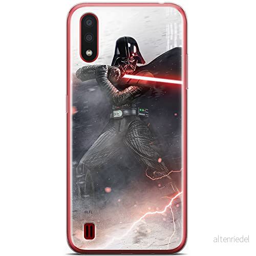 ERT GROUP mobiltelefonfodral för Samsung A01 originalt och officiellt licensierat Star Wars mönster Darth Vader 002 optimalt anpassad till formen på mobiltelefonen, fodral tillverkad av TPU plast 5904805428609