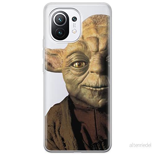 ERT GROUP mobiltelefonfodral för Xiaomi 11 originalt och officiellt licensierat Star Wars mönster Yoda 004 optimalt anpassad till formen på mobiltelefonen, gedeeltelijk transparant 5903537119816