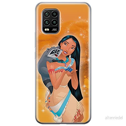 ERT GROUP mobiltelefonfodral för Xiaomi MI 10 LITE originalt och officiellt licensierat Disney mönster Pocahontas and Meeko 001 anpassad till formen på mobiltelefonen, fodral tillverkad av TPU plast 5903537163598