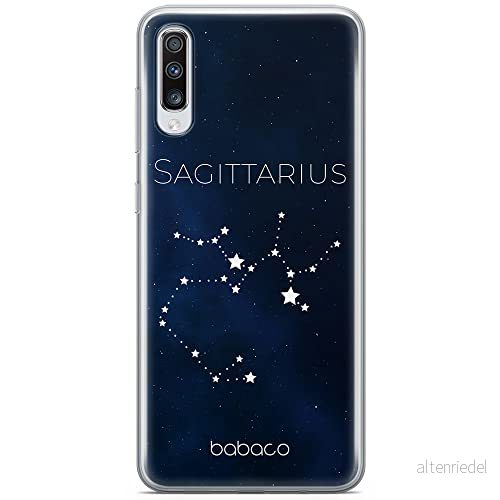 ERT GROUP mobiltelefonfodral för Samsung A70 originalt och officiellt licensierat Babaco mönster Zodiac Constellation 009 anpassad till formen på mobiltelefonen, fodral tillverkad av TPU plast 5903932197433