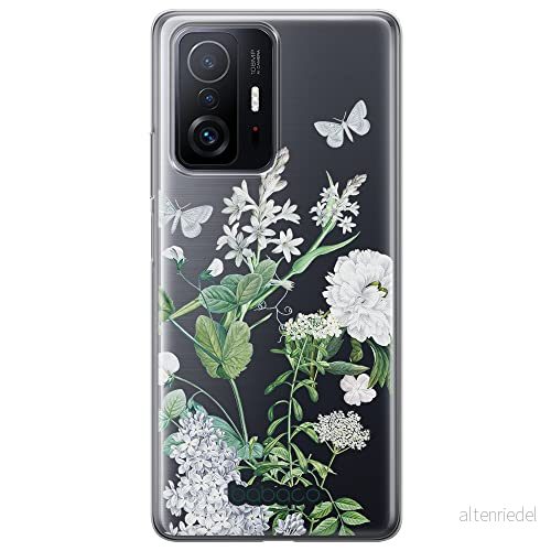 ERT GROUP mobiltelefonfodral för Xiaomi 11T 5G / PRO originalt och officiellt licensierat Babaco mönster Flowers 033 optimalt anpassad till formen på mobiltelefonen, gedeeltelijk transparant 5905131288745