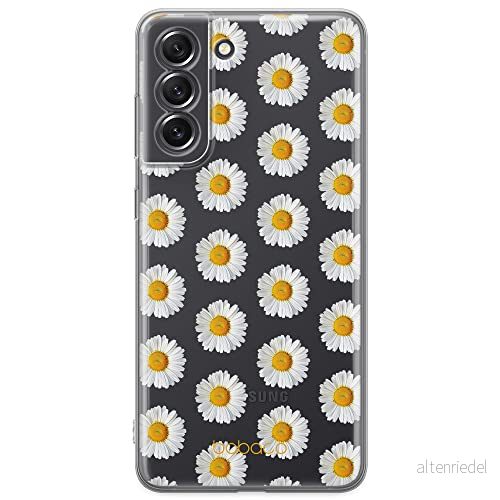 ERT GROUP mobiltelefonfodral för Samsung S21 FE originalt och officiellt licensierat Babaco mönster Flowers 009 optimalt anpassad till formen på mobiltelefonen, gedeeltelijk transparant 5903932978483