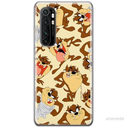 ERT GROUP mobiltelefonfodral för Xiaomi MI NOTE 10 Lite originalt och officiellt licensierat Looney Tunes mönster Tasmanian 005 anpassad till formen på mobiltelefonen, fodral tillverkad av TPU plast 5905511621339