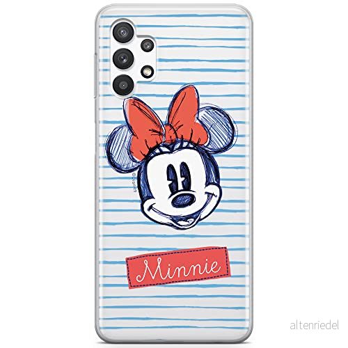 ERT GROUP mobiltelefonfodral för Samsung A32 5G originalt och officiellt licensierat Disney mönster Minnie 011 optimalt anpassad till formen på mobiltelefonen, gedeeltelijk transparant 5903040048764