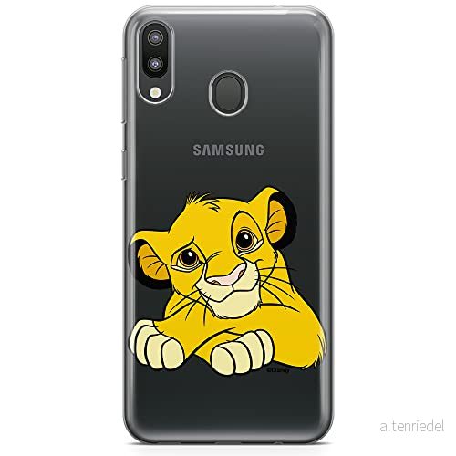 ERT GROUP mobiltelefonfodral för Samsung M20 originalt och officiellt licensierat Disney mönster Simba & Friends 009 optimalt anpassad till formen på mobiltelefonen, gedeeltelijk transparant 5905131177667