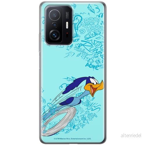 ERT GROUP mobiltelefonfodral för Xiaomi 11T 5G / PRO originalt och officiellt licensierat Looney Tunes mönster Roadrunner 004, fodral tillverkad av TPU plast 5905795127282