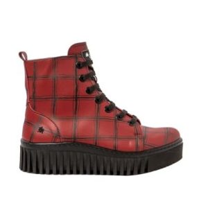 ART dam 1513 Brighton Oxford Boot, Röd tartan, 39 EU 8445056336574 ART dam 1513 Brighton Oxford Boot, Röd tartan, 39 EU 8445056336574