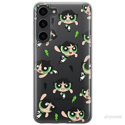 ERT GROUP mobiltelefonfodral för Samsung S23 originalt och officiellt licensierat The Powerpuff Girls mönster 009 anpassad till formen på mobiltelefonen, gedeeltelijk transparant 5905511959265