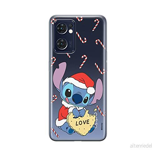 ERT GROUP mobiltelefonfodral för Oppo RENO 7 5G originalt och officiellt licensierat Disney mönster Stitch 010 optimalt anpassad till formen på mobiltelefonen, gedeeltelijk transparant 5905511308278