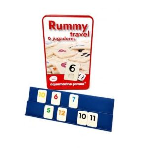 Aquamarine Games Rummy travel 6 spelare, flerfärgad (DO004) 8432026201215 Aquamarine Games Rummy travel 6 spelare, flerfärgad (DO004) 8432026201215