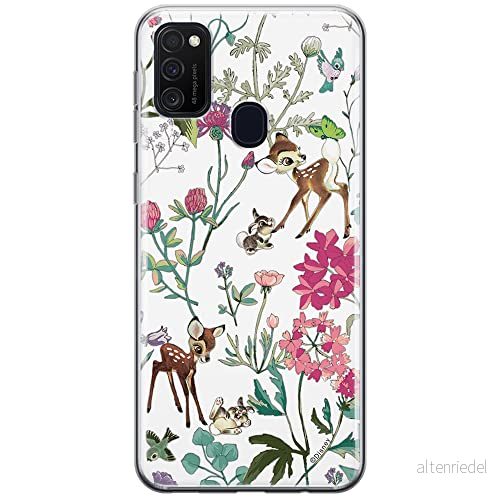 ERT GROUP mobiltelefonfodral för Samsung M21 originalt och officiellt licensierat Disney mönster Bambi & Friends 001 optimalt anpassad till formen på mobiltelefonen, fodral tillverkad av TPU plast 5903537832463