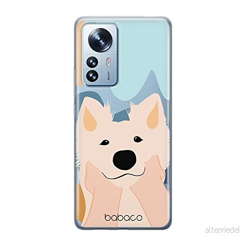 ERT GROUP mobiltelefonfodral för Xiaomi 12 PRO originalt och officiellt licensierat Babaco mönster Dogs 009 optimalt anpassad till formen på mobiltelefonen, gedeeltelijk transparant 5905511531874