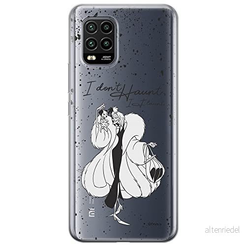 ERT GROUP mobiltelefonfodral för Xiaomi MI 10 LITE originalt och officiellt licensierat Disney mönster Cruella and Puppy 001 optimalt anpassad till formen på mobiltelefonen, gedeeltelijk transparant 5903537162782
