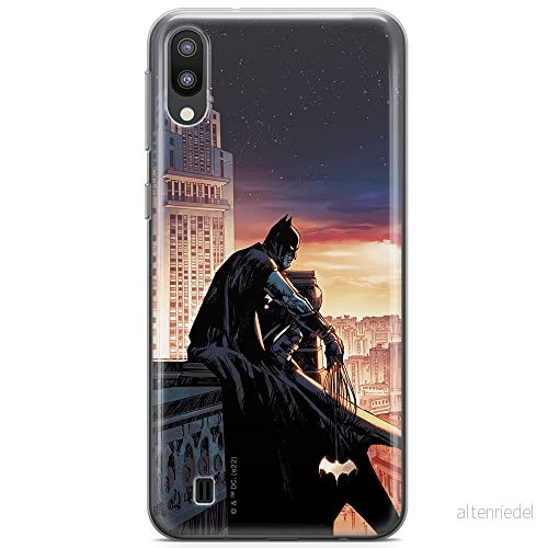 ERT GROUP mobiltelefonfodral för Samsung M10 originalt och officiellt licensierat DC mönster Batman 060 optimalt anpassad till formen på mobiltelefonen, fodral tillverkad av TPU plast 5905131531865