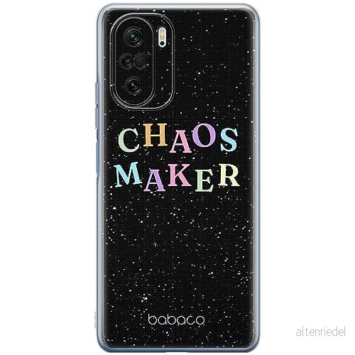 ERT GROUP mobiltelefonfodral för Xiaomi MI 11i/ REDMI K40/K40 PRO/POCO F3/ F3 PRO originalt och officiellt licensierat Babaco mönster Chaos maker 002, fodral tillverkad av TPU plast 5905511886493