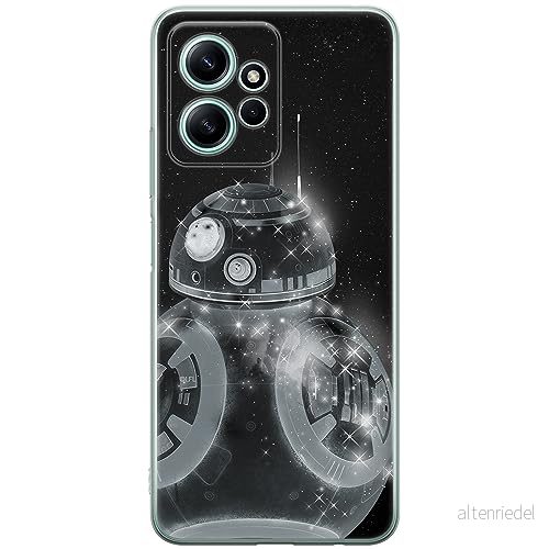 ERT GROUP mobiltelefonfodral för Xiaomi REDMI NOTE 12 4G originalt och officiellt licensierat Star Wars mönster BB 8 006 optimalt anpassad till formen på mobiltelefonen, fodral tillverkad av TPU plast 5905511941093