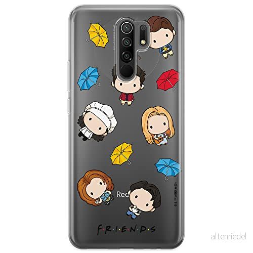 ERT GROUP mobiltelefonfodral för Xiaomi REDMI 9A originalt och officiellt licensierat Friends mönster 013 optimalt anpassad till formen på mobiltelefonen, gedeeltelijk transparant 5903040366233