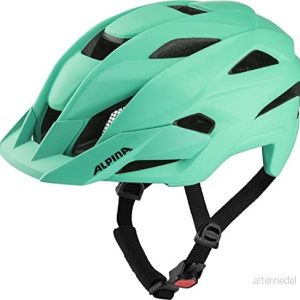 ALPINA Unisex Vuxna, KAMLOOP Cykelhjälm, turquoise matt, 51 55 cm 4003692314994
