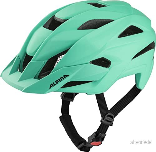 ALPINA Unisex Vuxna, KAMLOOP Cykelhjälm, turquoise matt, 51 55 cm 4003692314994
