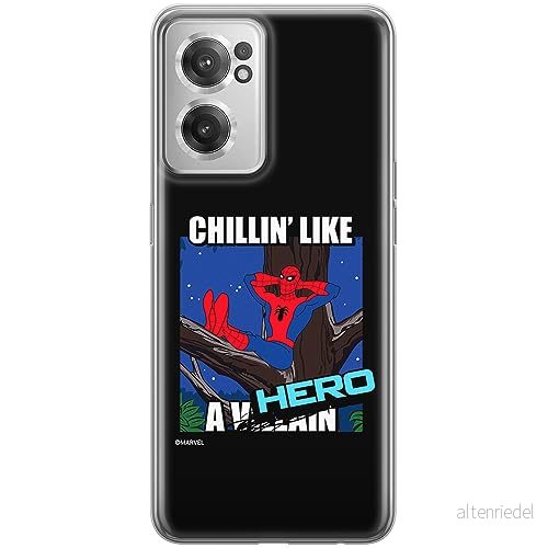 ERT GROUP mobiltelefonfodral för OnePlus NORD CE 2 originalt och officiellt licensierat Marvel mönster Spider Man 033 optimalt anpassad till formen på mobiltelefonen, fodral tillverkad av TPU plast 5905795009786