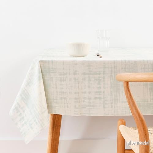 BELUM Fläckbeständig bordsduk storlek 240 x 155 cm med extra mjuk känsla färg flerfärgad 100% tillverkad i Spanien organiskt bomullstyg modell 0120 229 8434563286168