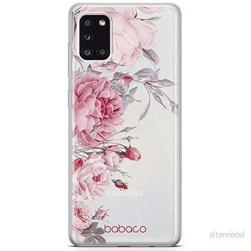 ERT GROUP mobiltelefonfodral för Samsung A31 originalt och officiellt licensierat Babaco mönster Flowers 059 optimalt anpassad till formen på mobiltelefonen, gedeeltelijk transparant 5905131372871