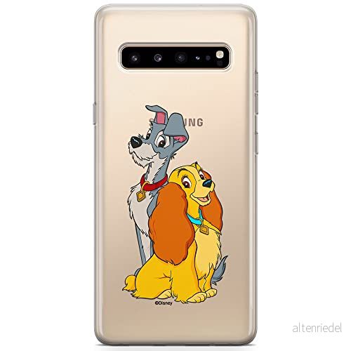 ERT GROUP mobiltelefonfodral för Samsung S10 originalt och officiellt licensierat Disney mönster Lady and the Tramp 003 optimalt anpassad till formen på mobiltelefonen, gedeeltelijk transparant 5905131150295