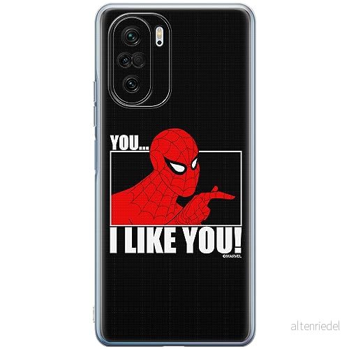 ERT GROUP mobiltelefonfodral för Xiaomi MI 11i/ REDMI K40/K40 PRO/POCO F3/ F3 PRO originalt och officiellt licensierat Marvel mönster Spider Man 034, fodral tillverkad av TPU plast 5905795011048